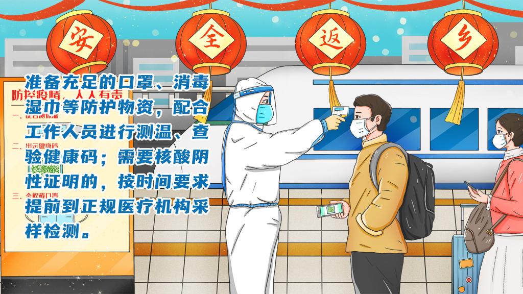 春運進行時，人在旅途如何做好防護？