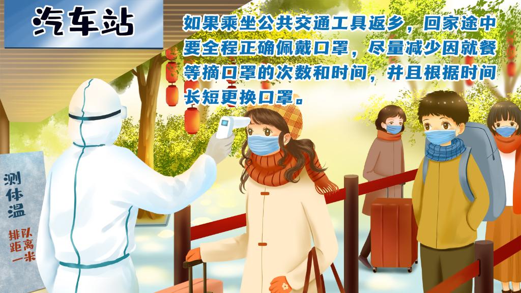 春運進行時，人在旅途如何做好防護？