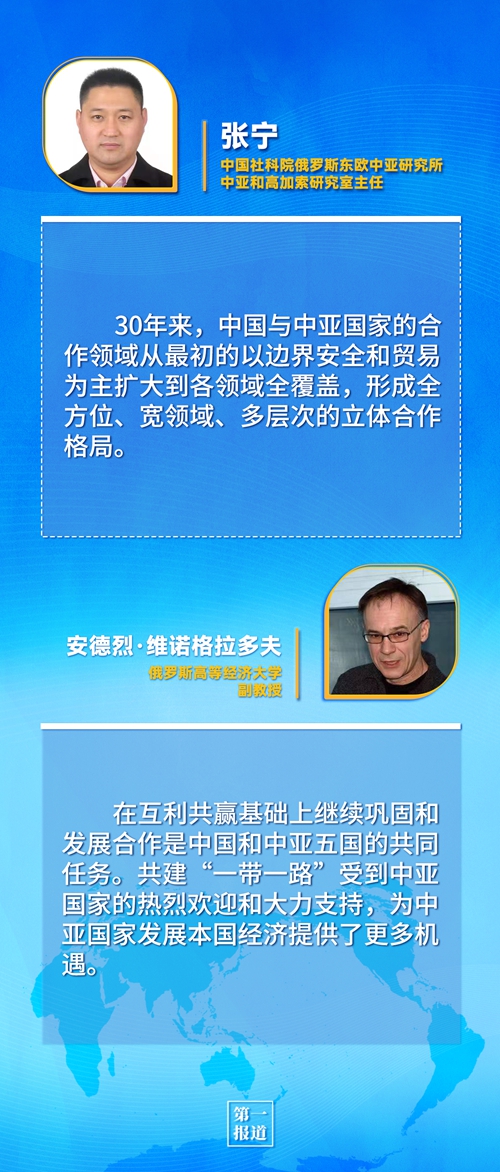 第一報(bào)道 | 建交三十年，習(xí)主席這樣評價(jià)與中亞五國關(guān)系