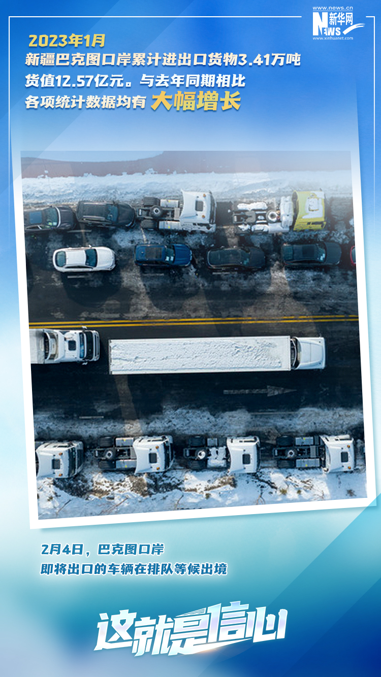 這就是信心｜實干爭春早，外貿(mào)樞紐貨運忙