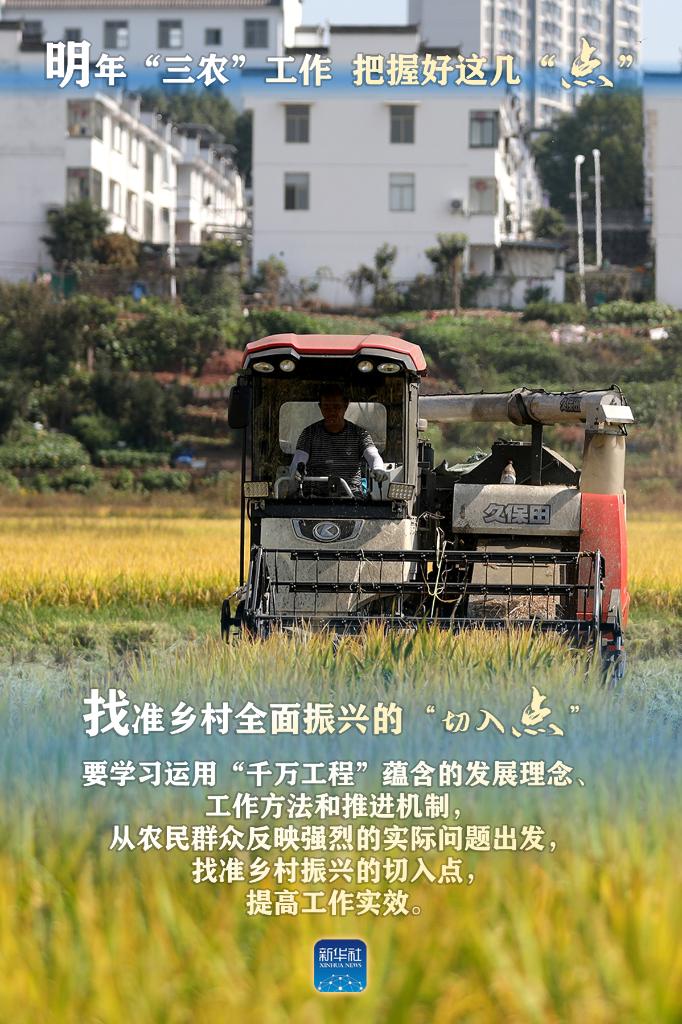 明年“三農(nóng)”工作，這幾個(gè)“點(diǎn)”要把握好