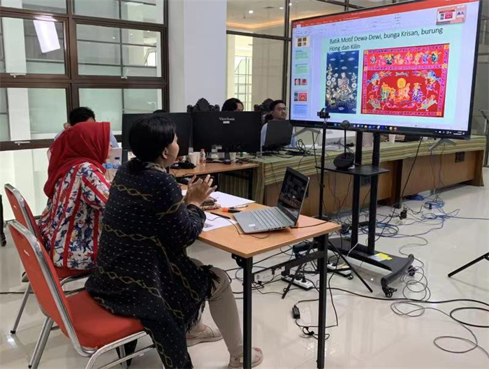 活動(dòng)現(xiàn)場。供圖：印尼三一一大學(xué)孔子學(xué)院