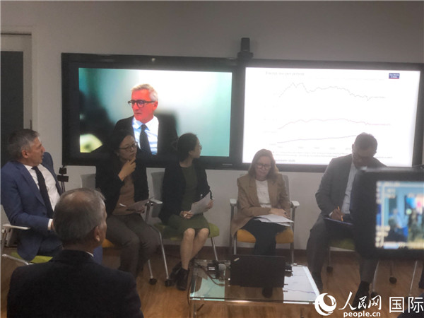 “向COP28注入動(dòng)力”研討會(huì)現(xiàn)場。 人民網(wǎng)記者 趙健攝