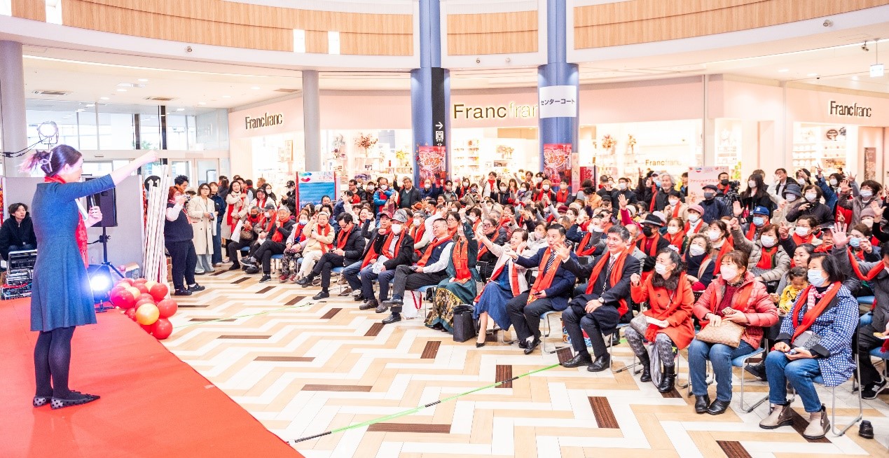 活動(dòng)現(xiàn)場。中國駐大阪旅游辦事處供圖