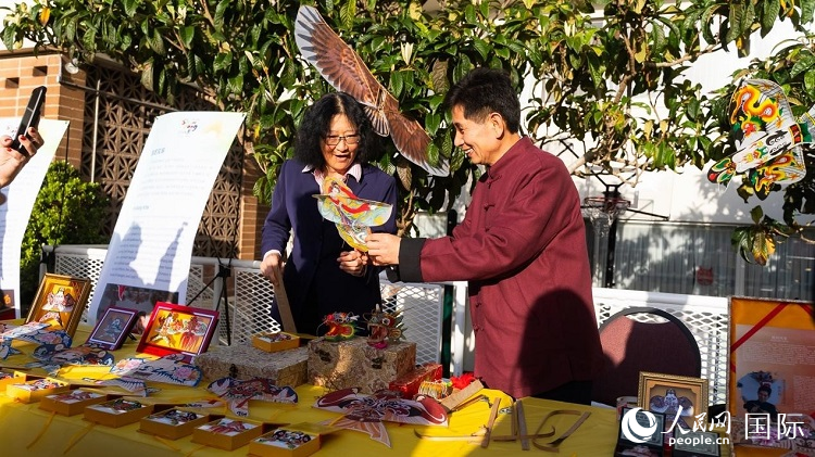 山東非物質(zhì)文化遺產(chǎn)濰坊風(fēng)箏。荊韻 攝