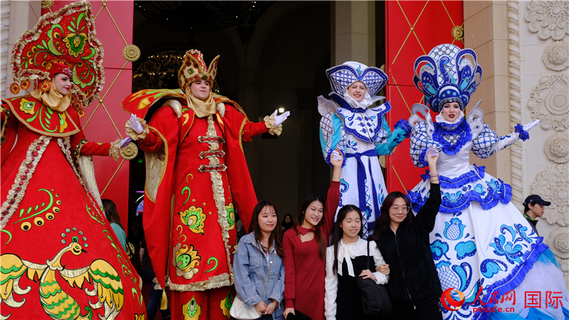 北京展覽館舉辦首屆俄羅斯“謝肉節(jié)”慶?；顒?dòng)。人民網(wǎng) 褚夢(mèng)琦攝