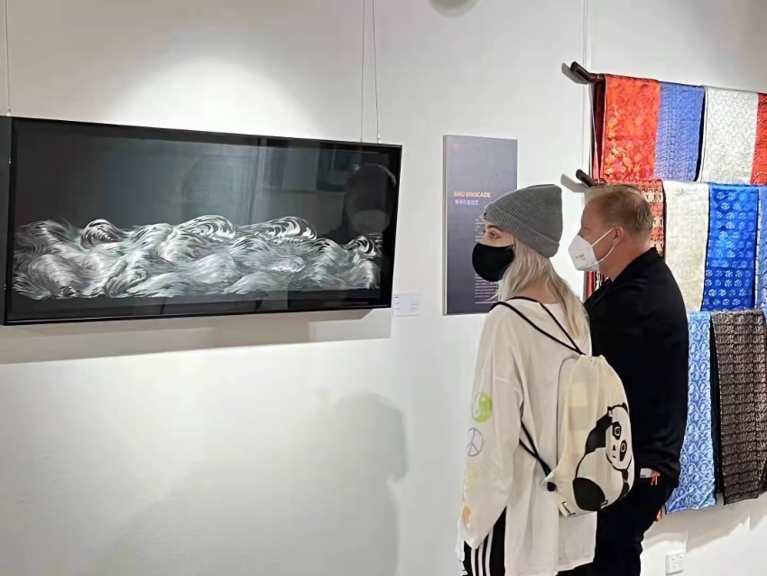 展覽現(xiàn)場(chǎng)。主辦方供圖