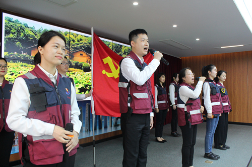 1、主題黨日活動(dòng)現(xiàn)場(chǎng)。受訪(fǎng)單位供圖