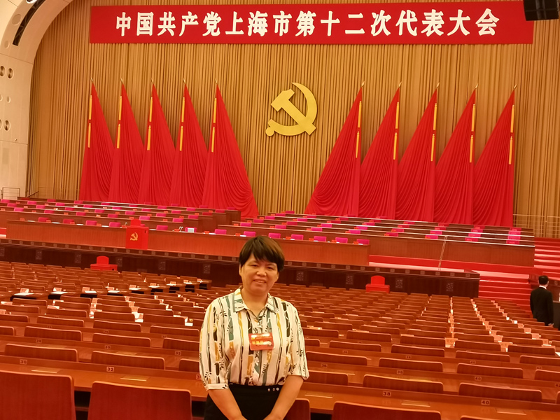 黨代表施鳳。受訪者供圖