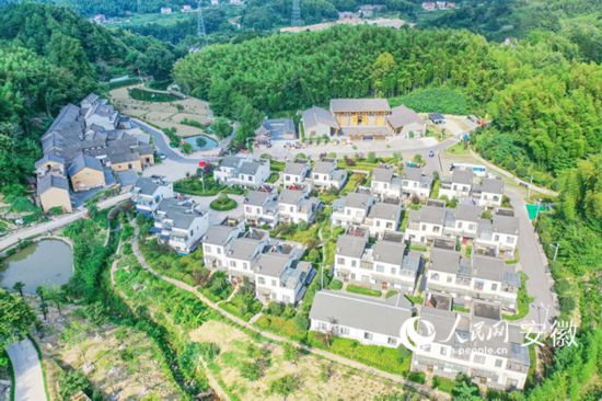 俯瞰大灣村。人民網(wǎng) 陳若天攝