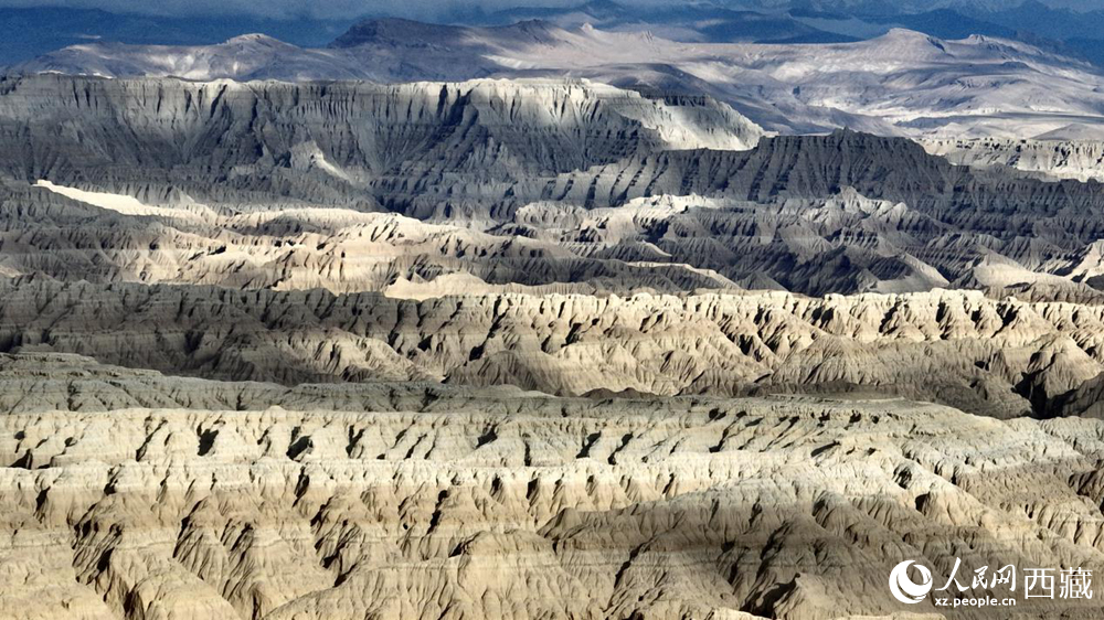 西藏阿里地區(qū)札達土林國家地質(zhì)公園。人民網(wǎng)記者 次仁羅布攝
