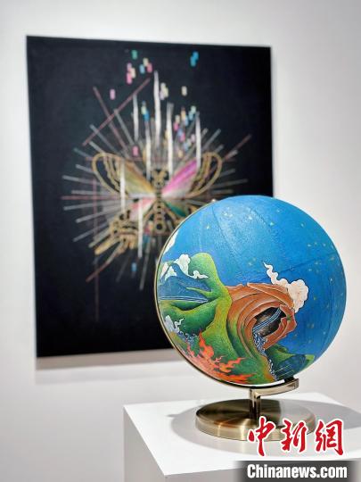 展覽現(xiàn)場?！□囆g(shù)中心 供圖