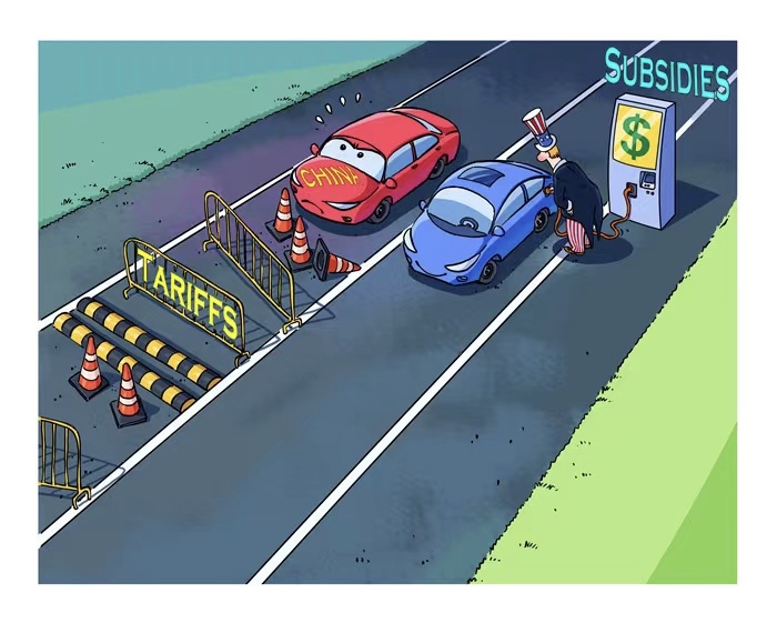 漫畫作者：馬宏亮（人民網(wǎng)版權(quán)圖片，未經(jīng)授權(quán)請(qǐng)勿轉(zhuǎn)載。）