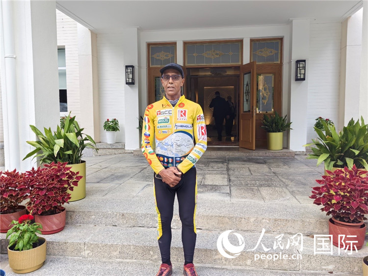 9月6日，卡里姆·穆斯塔在摩洛哥駐華大使官邸。人民網(wǎng)記者 王晶攝