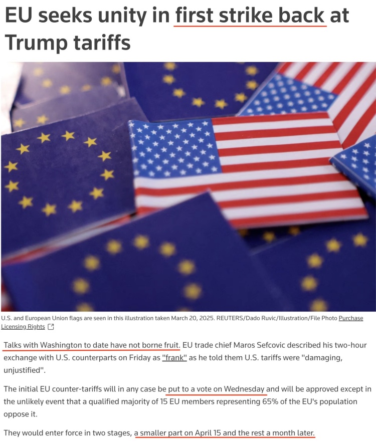 深觀察丨“只要團(tuán)結(jié)，歐盟反制美國(guó)的王牌很多”