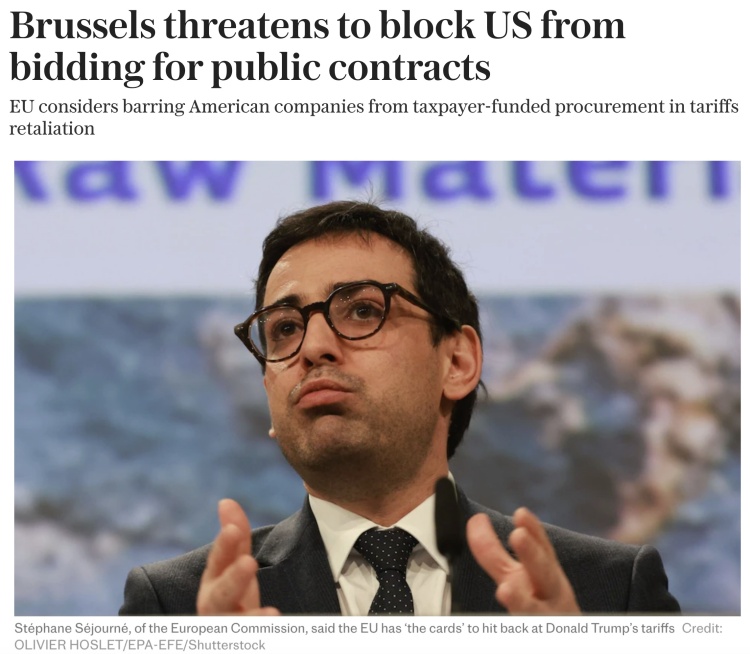 深觀察丨“只要團(tuán)結(jié)，歐盟反制美國(guó)的王牌很多”