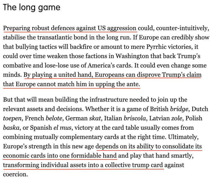 深觀察丨“只要團(tuán)結(jié)，歐盟反制美國(guó)的王牌很多”