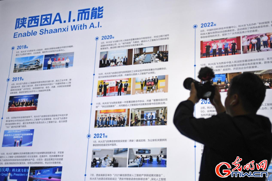 組圖丨AI、網(wǎng)絡(luò)安全、跨境電商……數(shù)字經(jīng)濟(jì)如此 “陜”耀