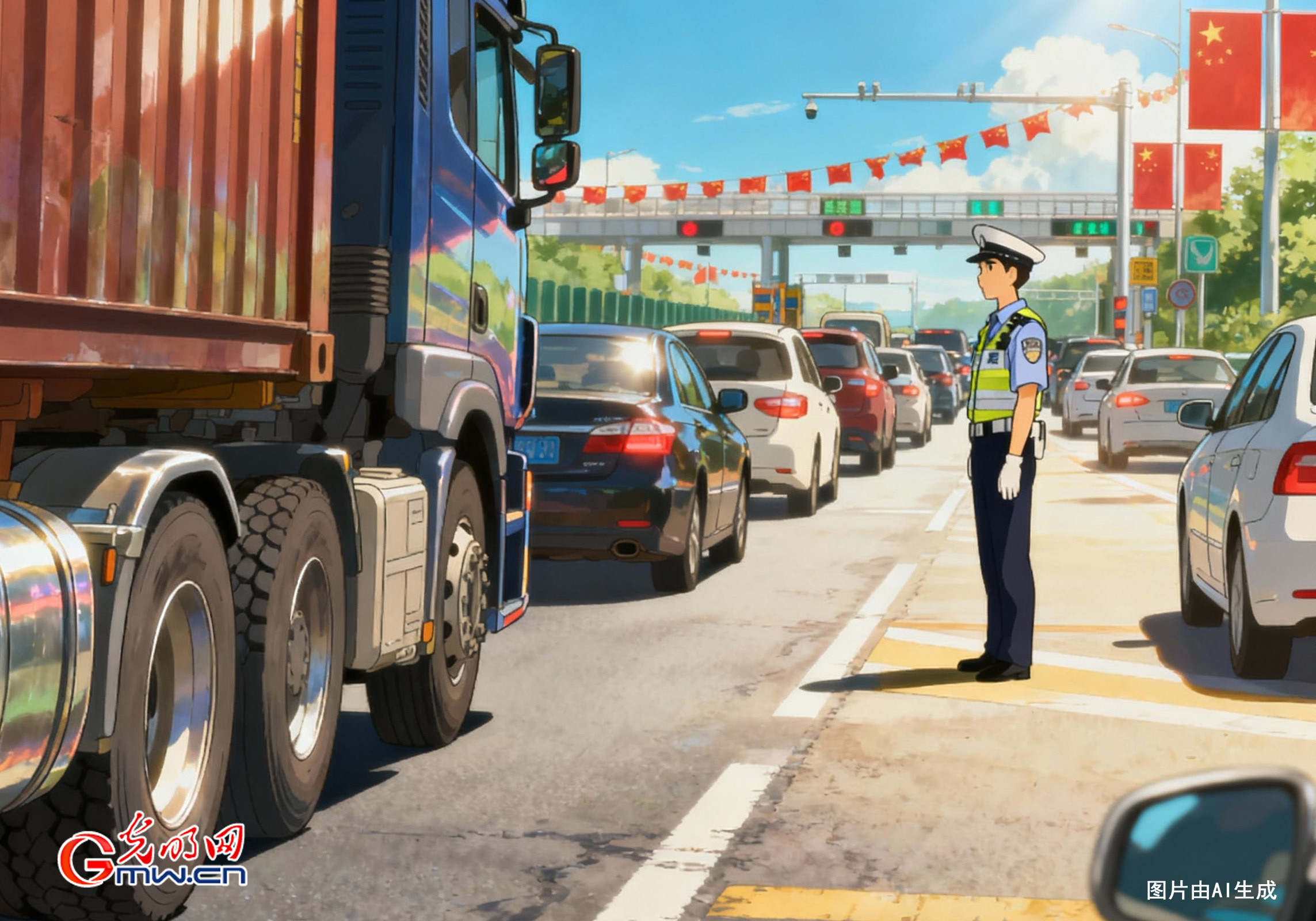 【光明漫評(píng)】國(guó)慶煙火氣，離不開勞動(dòng)者的守護(hù)