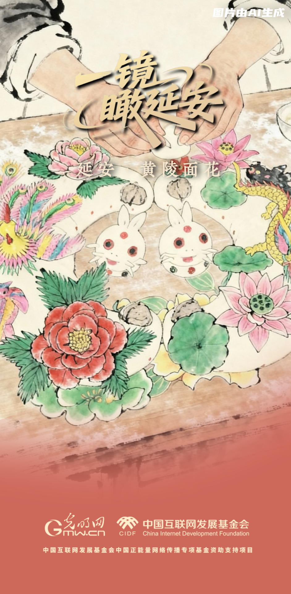 【一鏡瞰延安·AI海報(bào)】跟著這些非遺文化，感受老區(qū)風(fēng)土人情