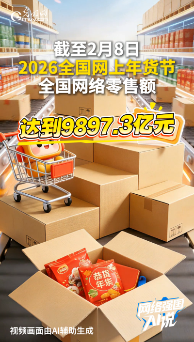 銷售額近萬億元！網(wǎng)上年貨節(jié)火熱進(jìn)行中