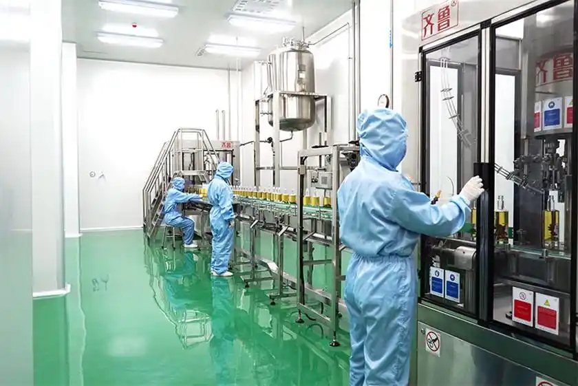 吉林省鹿產(chǎn)品生產(chǎn)車間。