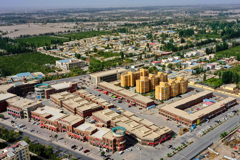 達(dá)西村新貌。