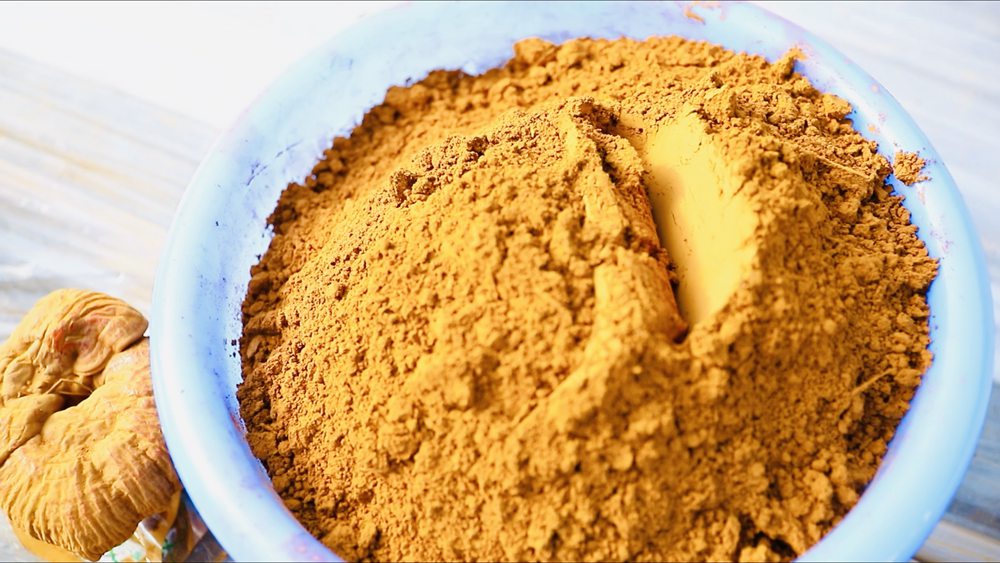 靈芝孢子粉。