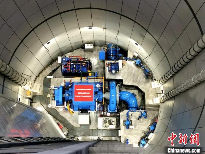 全功率變速抽蓄機(jī)組?！∷拇娏﹫D