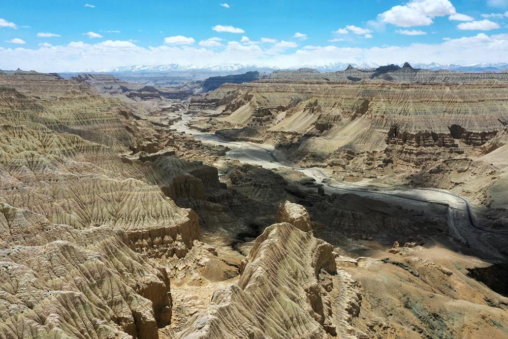 航拍土林。旦真攝