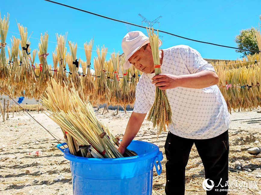 幸福生活曬出來(lái)。人民網(wǎng) 李海霞攝