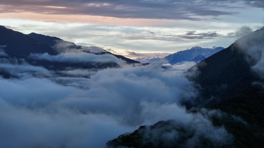 秋日里的墨脫云海。張澤坤攝