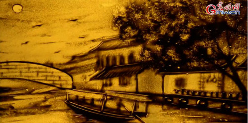 【沙畫】風(fēng)好正揚帆，起航新時代