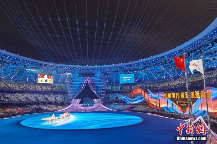 9月23日，杭州第19屆亞運(yùn)會(huì)開幕式在浙江杭州奧體中心體育場(chǎng)舉行。<a target='_blank' href='/'><p  align=